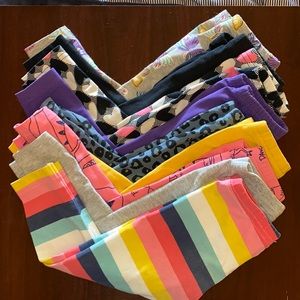 Toddler girls leggings bundle of 9